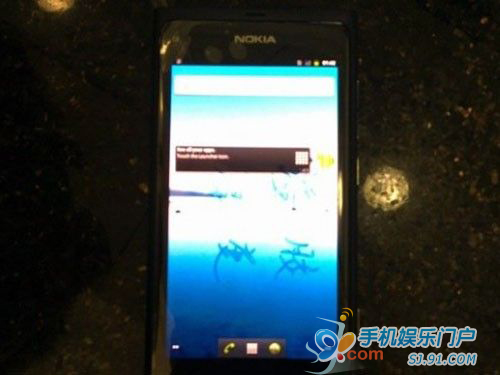 诺基亚N9运行Android谍照曝光